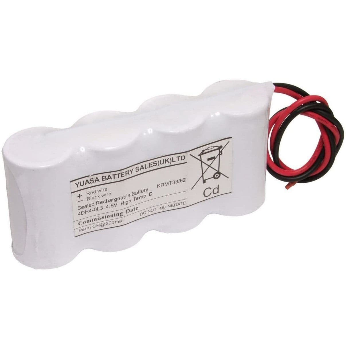 Yuasa 4DH4-0L3 4.8v 4000mAh Battery Pack