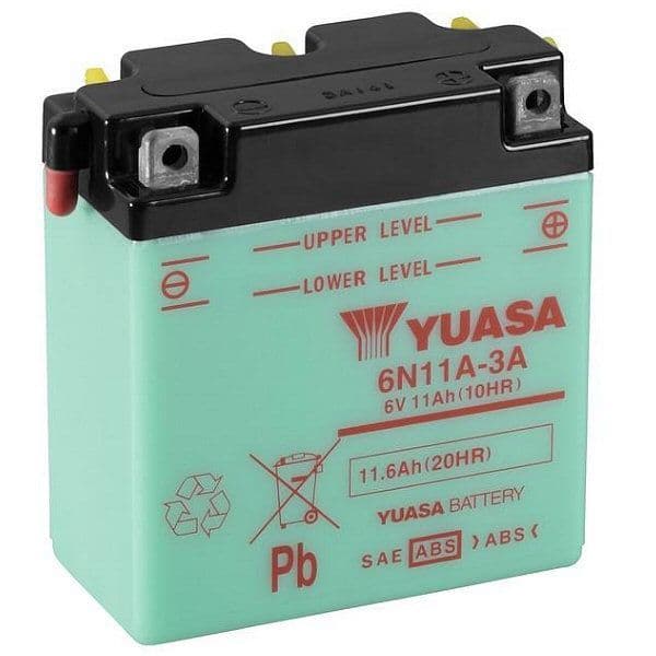 Yuasa 6N11A-3A Motorcycle Battery