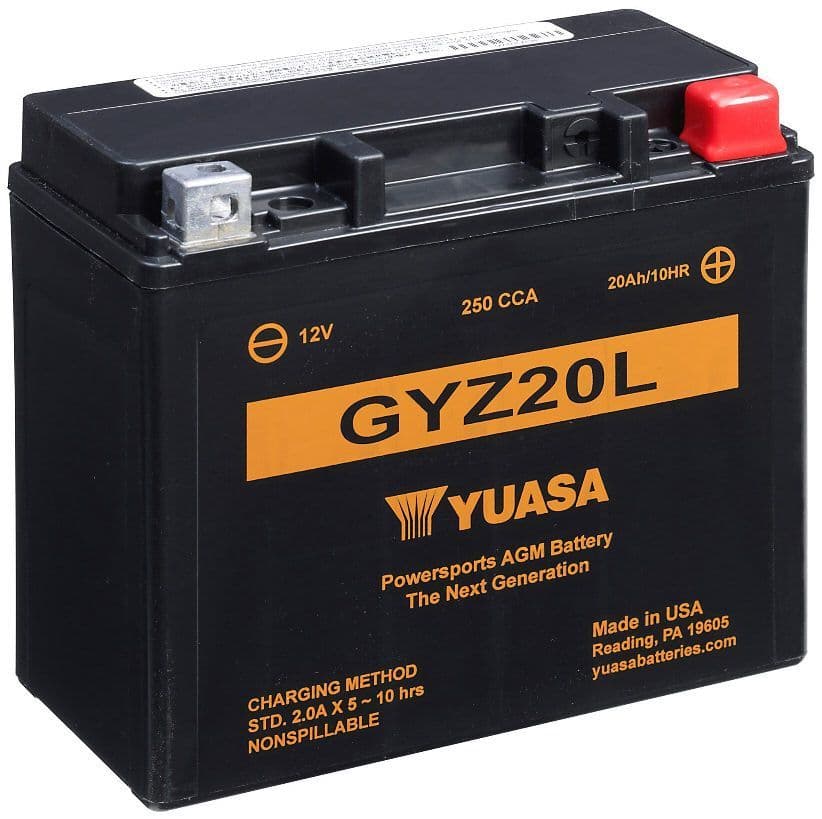 Yuasa GYZ20L Motorcycle Battery