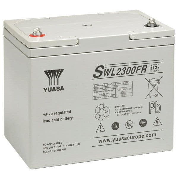 Yuasa SWL2300FR Battery