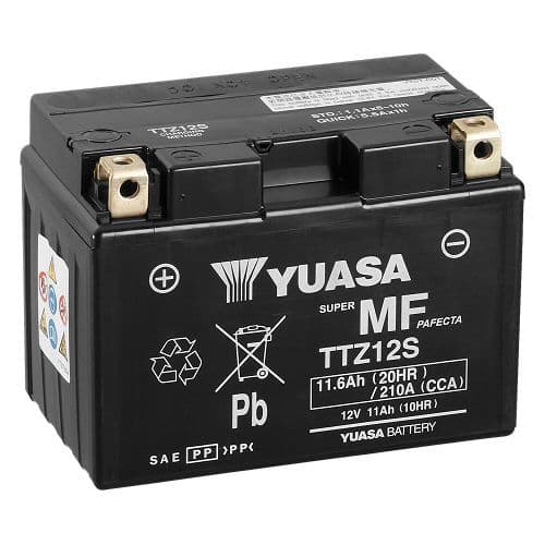 Yuasa TTZ12S Motorcycle Battery