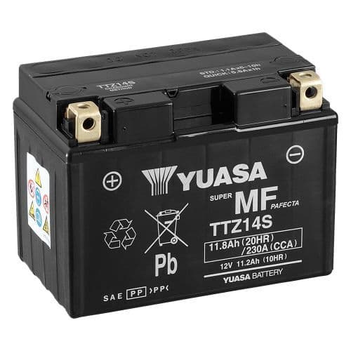 Yuasa TTZ14S Motorcycle Battery