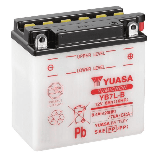 Yuasa YB7L-B Motorcycle Battery
