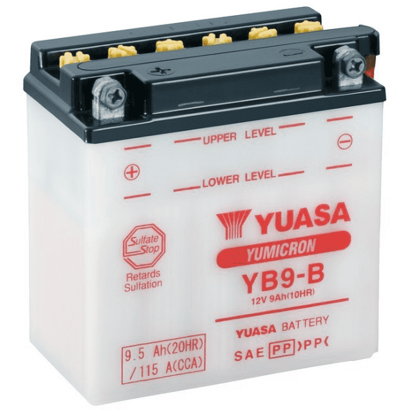 Yuasa YB9-B Motorcycle Battery