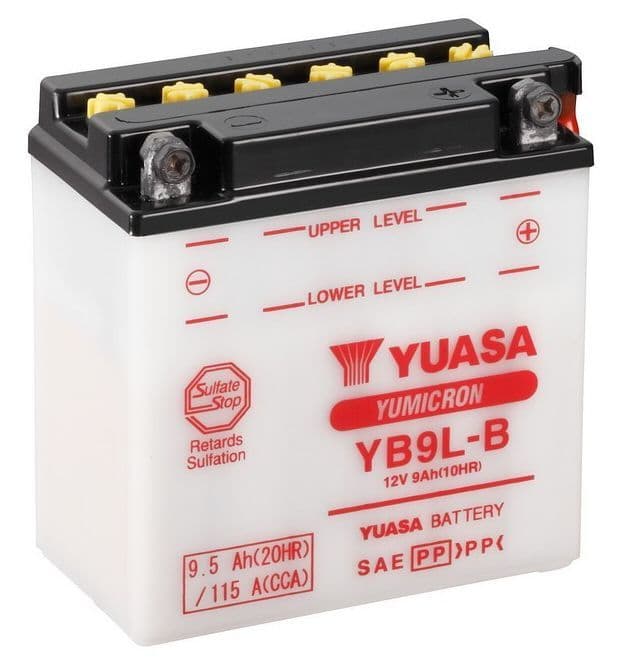 Yuasa YB9L-B Motorcycle Battery