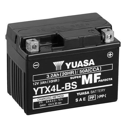 Yuasa YTX4L-BS Motorcycle Battery