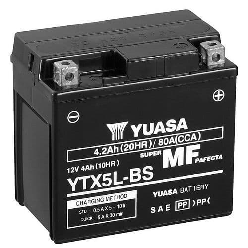 Yuasa YTX5L-BS Motorcycle Battery