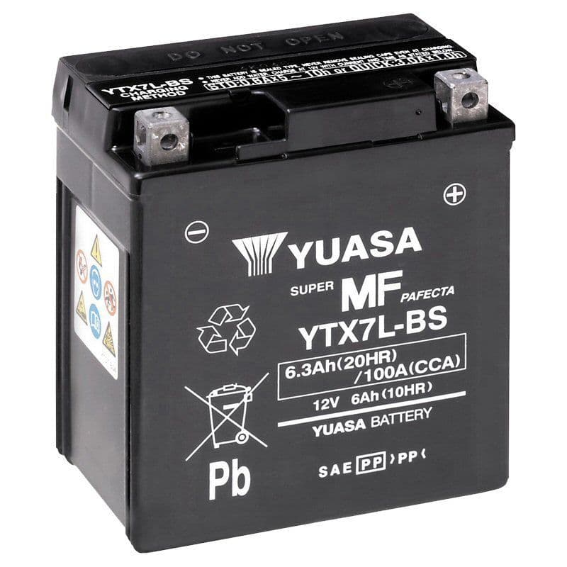 Yuasa YTX7L-BS Motorcycle Battery