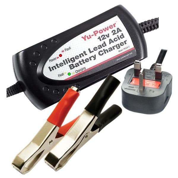 Yuasa YuPower YPC2A12 12v 2A Battery Charger hardwarexpress