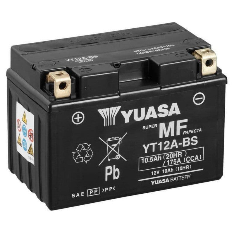 Yuasa YT12A-BS Motorcycle Battery